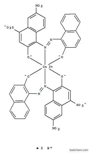코발테이트(3-), 비스[3-하이드록시-4-[(2-하이드록시-1-나프탈레닐)아조]-7-니트로-1-나프탈렌설포나토(3-)]-, 삼수소