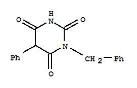 1-Phenylmethyl-5-phenyl-barbituricacid