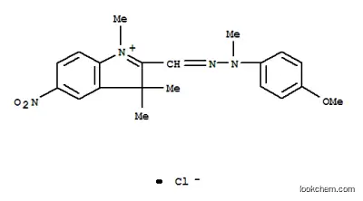 2-[[(4-メトキシフェニル)メチルヒドラゾノ]メチル]-1,3,3-トリメチル-5-ニトロ-3H-インドリウム?クロリド