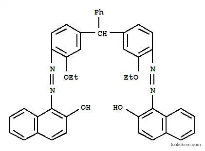 1,1'-[(페닐메틸렌)비스[(2-에톡시-4,1-페닐렌)아조]]비스(2-나프톨)