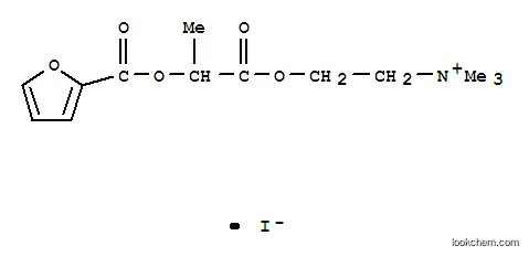 2- [2- (푸란 -2- 카르 보닐 옥시) 프로 파노 일옥시] 에틸-트리메틸-아자 늄 요오다 이드