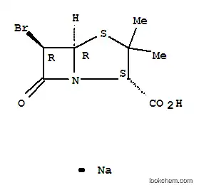 (2S,5β)-6α-ブロモ-3,3-ジメチル-7-オキソ-4-チア-1-アザビシクロ[3.2.0]ヘプタン-2β-カルボン酸ナトリウム