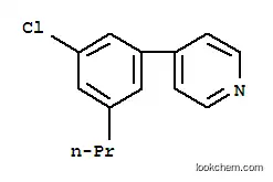4-(3-クロロ-5-プロピルフェニル)ピリジン