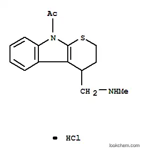 티오피라노(2,3-b)인돌-4-메틸아민, 2,3,4,9-테트라히드로-9-아세틸-N메틸-, 염산염