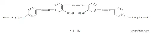 벤젠술폰산, 2,2-(1,2-에텐디일)비스5-4-(3-히드록시프로폭시)페닐아조-, 이나트륨염