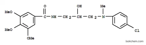N-(3-((4-클로로페닐)메틸아미노)-2-히드록시프로필)-3,4,5-트리메톡시벤즈아미드