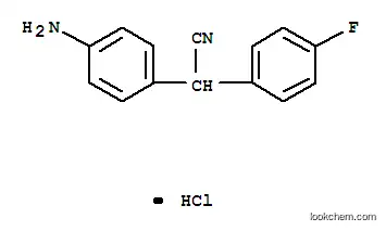 [4-[시아노(4-플루오로페닐)메틸]페닐]염화암모늄