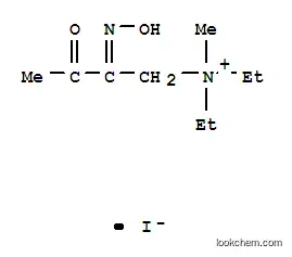 암모늄, 디에틸(2-하이드록시이미노-3-옥소부틸)메틸-, 요오드화물