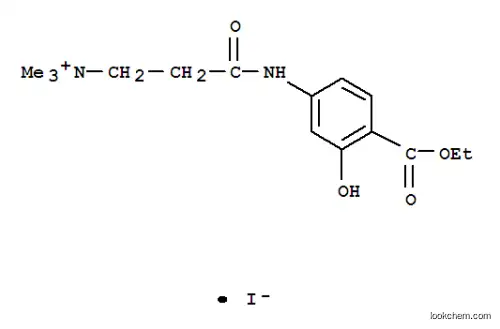 2-[(4-에톡시카르보닐-3-히드록시-페닐)카르바모일]에틸-트리메틸-아자늄 요오다이드