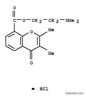 2-디메틸아미노에틸 2,3-디메틸-4-옥소-크로멘-8-카르복실레이트 염산염