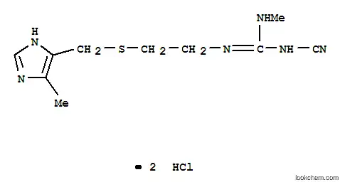 N- 시아 노 -N'- 메틸 -N "-[2-[[(5- 메틸 -1H- 이미 다졸 -4- 일) 메틸] 티오] 에틸] 구아니딘 디 히드로 클로라이드