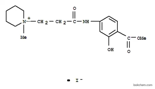 피페리디늄, 1-(2-(4-카르복시-3-히드록시카르바닐리노)에틸)-1-메틸-,요오디드, 메틸 에스테르