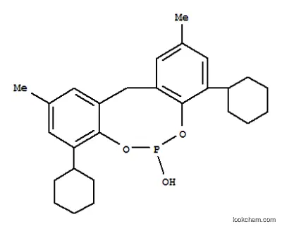 4,8-ジシクロヘキシル-6-ヒドロキシ-2,10-ジメチル-12H-ジベンゾ[d,g][1,3,2]ジオキサホスホシン