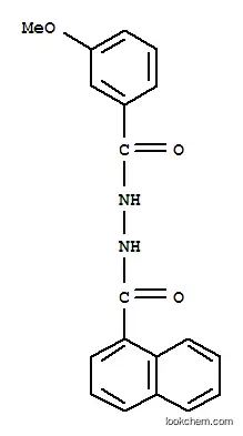 1-(m-メトキシベンゾイル)-2-(1-ナフトイル)ヒドラジン