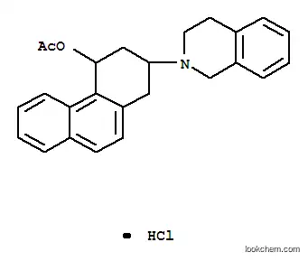 4-페난트레놀, 2-(3,4-디하이드로-2(1H)-이소퀴놀리닐)-1,2,3,4-테트라하이드로-, 아세테이트(에스테르), 염산염(9CI)