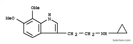 1H- 인돌 -3- 에탄 아민, N- 시클로 프로필 -6,7- 디메 톡시-
