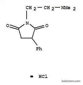 2,5-피롤리딘디온, 1-(2-(디메틸아미노)에틸)-3-페닐-, 일염화물(9CI)