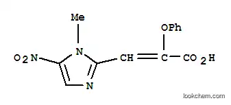 3-(1-メチル-5-ニトロ-1H-イミダゾール-2-イル)-2-フェノキシプロペン酸