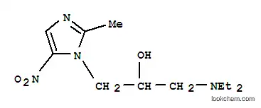 1H-이미다졸-1-에탄올, 알파-((디에틸아미노)메틸)-2-메틸-5-니트로-