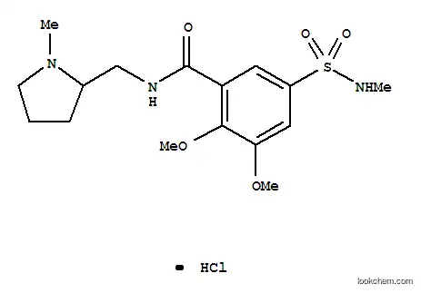 (-)-2,3-ジメトキシ-5-[(メチルアミノ)スルホニル]-N-[(1-メチルピロリジン-2-イル)メチル]ベンズアミド?塩酸塩