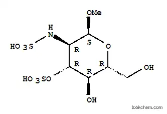 메틸-2-데옥시-2-설파미노-알파-D-글루코피라노사이드 3-설페이트