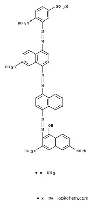 2-[[4-[[4-[[1-ヒドロキシ-6-(フェニルアミノ)-3-スルホナフタレン-2-イル]アゾ]ナフタレン-1-イル]アゾ]-6-スルホナフタレン-1-イル]アゾ]-1,4-ベンゼンジスルホン酸/アンモニア/ナトリウム,(1:x:x)