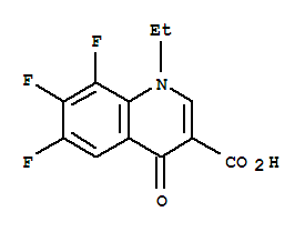 1-Ethyl-6,7,8-trifluoro-4-oxo-1,4-dihydroquinoline-3-carboxylicacid