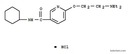 N-시클로헥실-6-(2-디에틸아미노에톡시)피리딘-3-카르복사미드 염산염