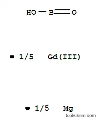 メタほう酸イオン/ガドリニウム/マグネシウム,(5:1:1)