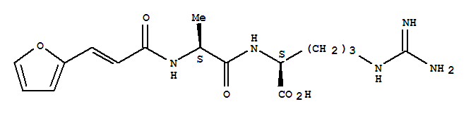 N-[3-(2-Furanyl)-1-oxo-2-propen-1-yl]-L-alanyl-L-arginine