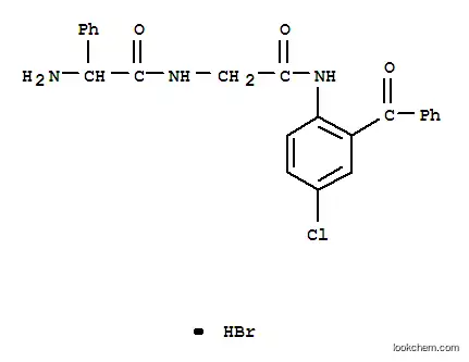 2-벤조일-4-클로로-N(sup alpha)-DL-(alpha-phenylglycyl)glycinanilide 히드로브로마이드