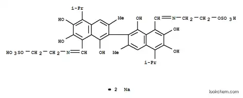 고시폴 베타-아미노에틸 황산나트륨