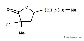3-クロロ-5-ヘキシル-3-メチルオキソラン-2-オン