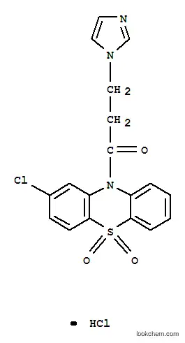 2-クロロ-10-[3-(1H-イミダゾール-1-イル)-1-オキソプロピル]-10H-フェノチアジン5,5-ジオキシド?塩酸塩