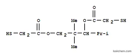 2,2-디메틸-1-(1-메틸에틸)-1,3-프로판디일 비스(메르캅토아세테이트)