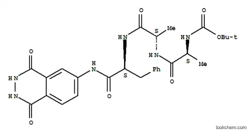 부틸옥시카르보닐-알라닐-알라닐-페닐알라닌-이소루미놀아미드