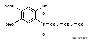4"-[(2-히드록시에틸)-술포닐]-2"-메톡시-5"-메틸아세트아닐리드