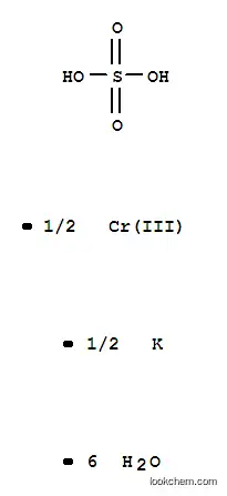 ビス硫酸クロムカリウム十二水和物