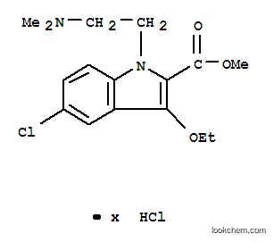1-(베타-디메틸아미노에틸)-2-메톡시카르보닐-3-에톡시-5-클로르-인돌-염산염[독일어]