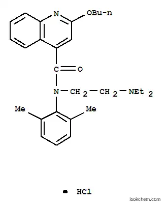 2-[(2-부톡시퀴놀린-4-카르보닐)-(2,6-디메틸페닐)아미노]에틸-디메틸-염화아자늄