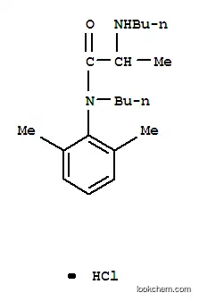 N- 부틸 -2- 부틸 아미노 -N- (2,6- 디메틸 페닐) 프로판 아미드 염산염