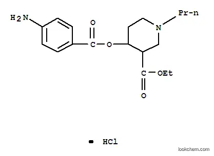 에틸 4-(4-아미노벤조일)옥시-1-프로필-피페리딘-3-카르복실레이트 염산염