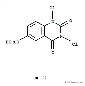 칼륨 1,3-디클로로-1,2,3,4-테트라히드로-2,4-디옥소퀴나졸린-6-술포네이트