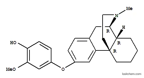3-(3-메톡시-4-하이드록시)페녹시-N-메틸모르피난