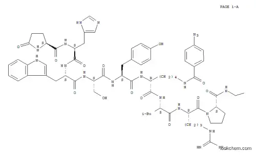 LHRH, N- 엡실론-아지도 벤조일 -Lys (6)-