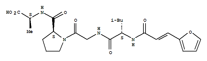 N-[3-(2-Furanyl)-1-oxo-2-propen-1-yl]-L-leucylglycyl-L-prolyl-L-alanine