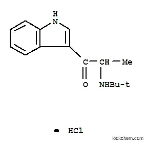 1-(1H-인돌-3-일)-2-(tert-부틸아미노)프로판-1-온 수화물 염산염 e