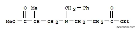 에틸 N-(3-메톡시-2-메틸-3-옥소프로필)-N-(페닐메틸)-베타-알라니네이트