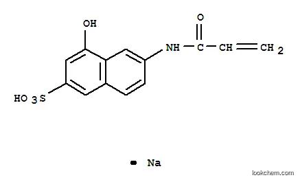 나트륨 4-히드록시-6-[(1-옥소알릴)아미노]나프탈렌-2-술포네이트