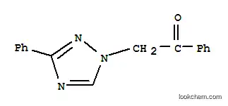 1-フェニル-2-(3-フェニル-1H-1,2,4-トリアゾール-1-イル)エタノン